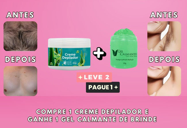 Creme Depilatório DepilCream + Brinde
