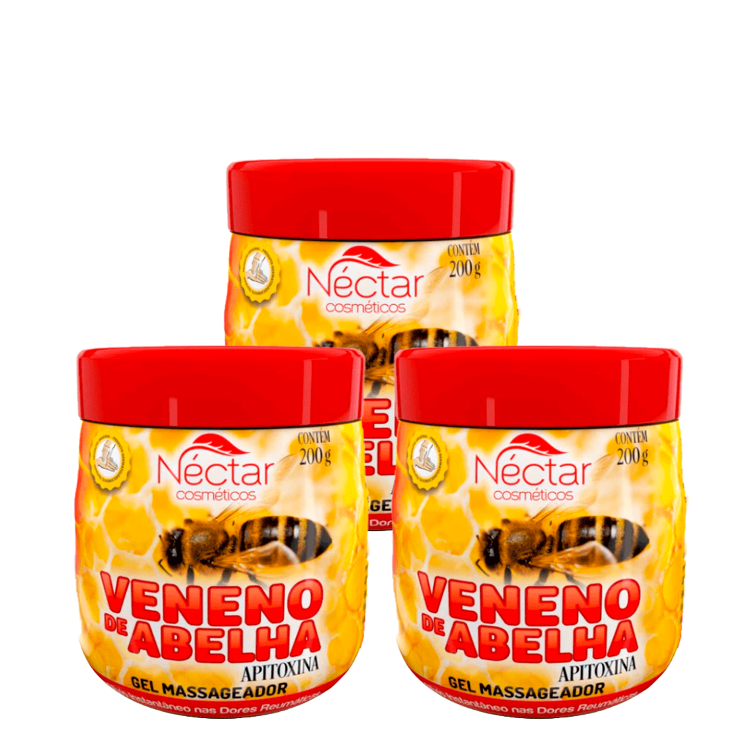Veneno da abelha contra as dores-NéctarV.A.