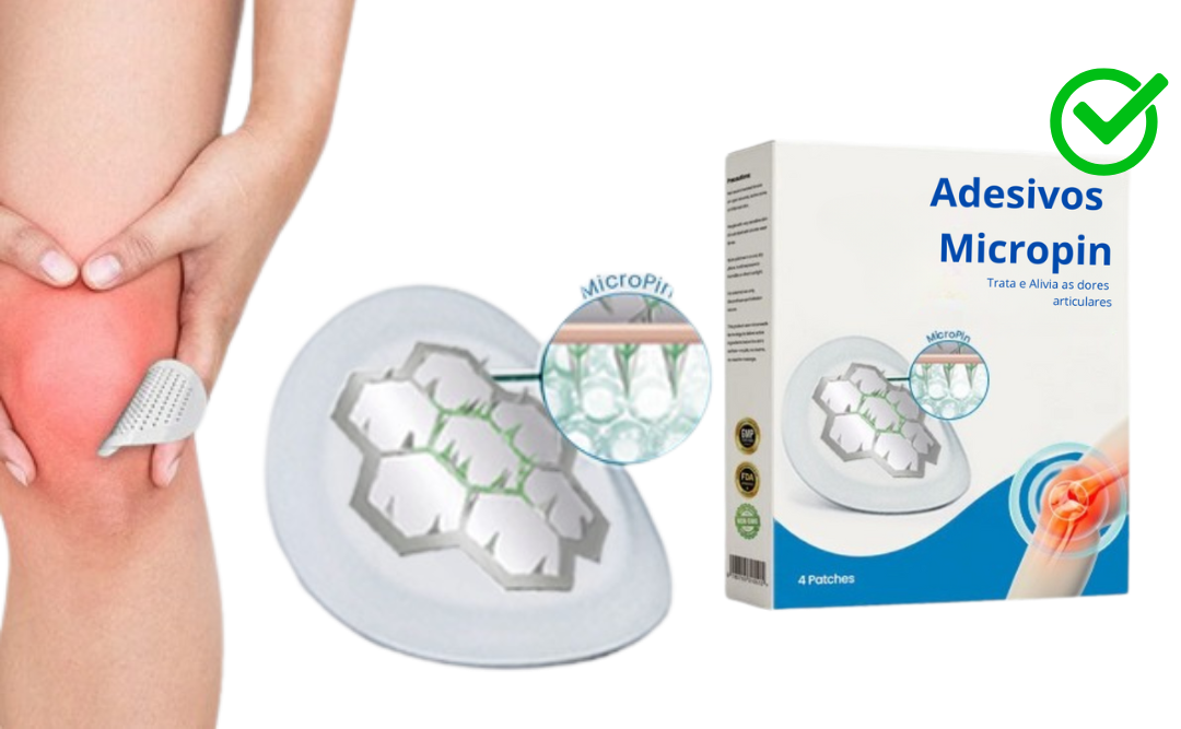 MIcropin - Adesivo Microagulhas para dores intensas