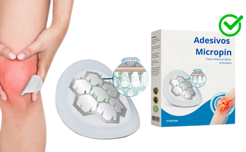 MIcropin - Adesivo Microagulhas para dores intensas