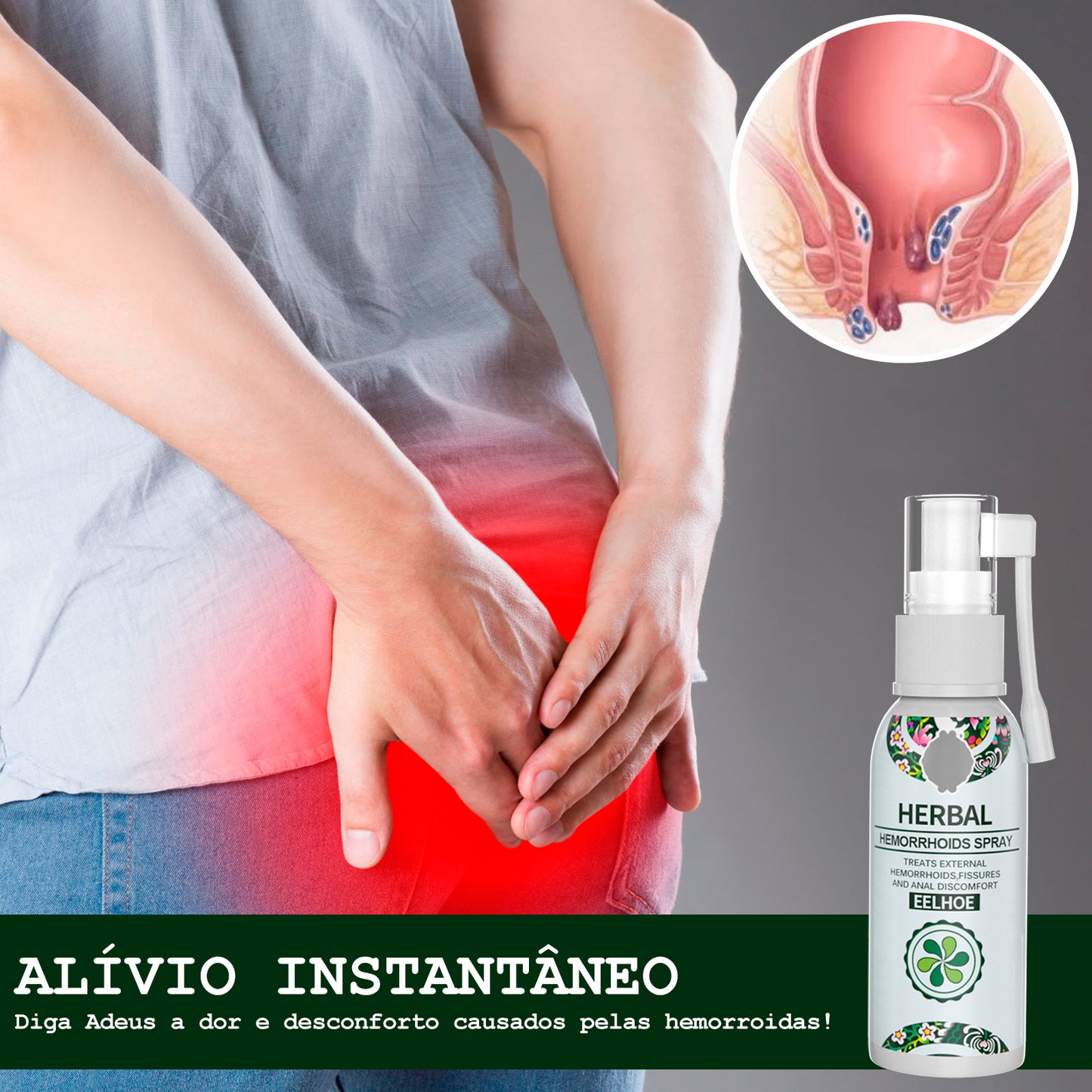 Hemocure Spray - Tratamento Avançado para Hemorroida