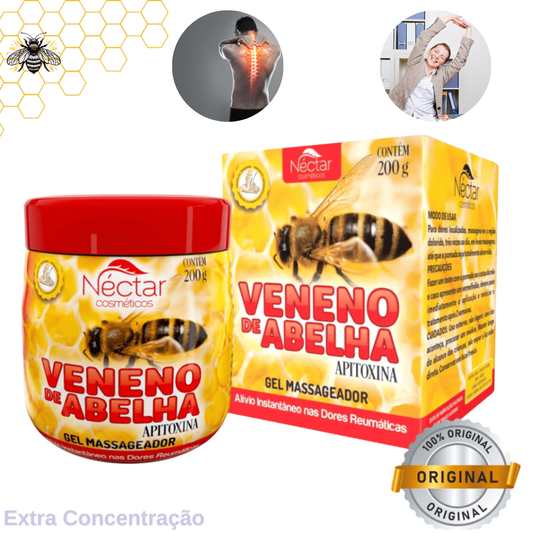 Veneno da abelha contra as dores-NéctarV.A.