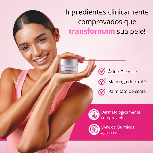 Tratamento clareador de pele