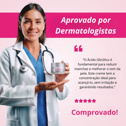 Tratamento clareador de pele
