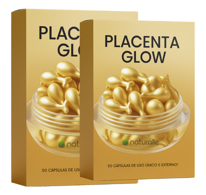 Placenta Glow - Capsulas rejuvenescedoras