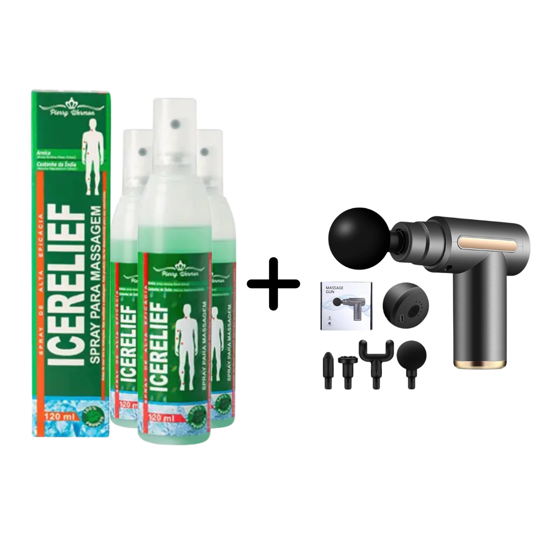 Spray IceRelief Naturalle -Tratamento para dores