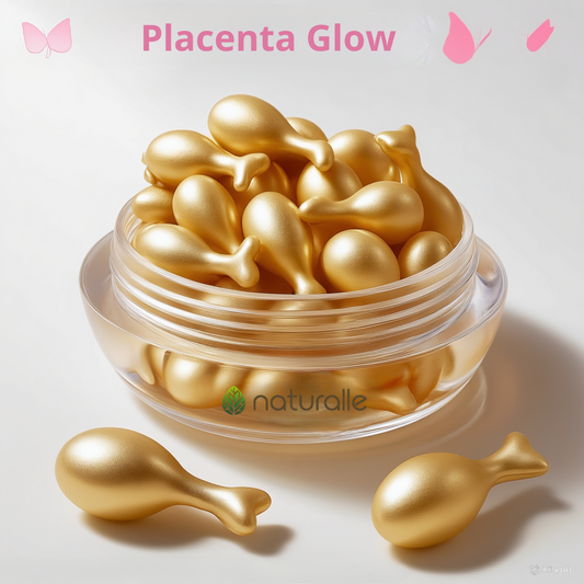 Placenta Glow - Capsulas rejuvenescedoras