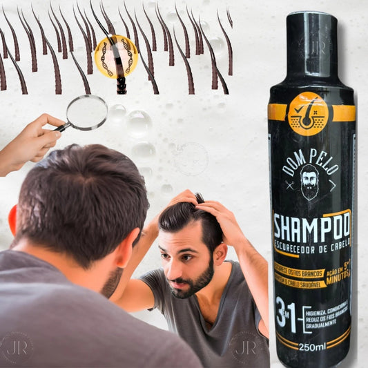 Shampoo Dom Pelo Natural 3 em 1 (Dura ate 6 Meses) - Compre 1 leve 2